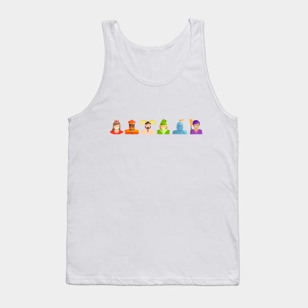 LGBT Pride 18 Tank Top by RollForTheWin